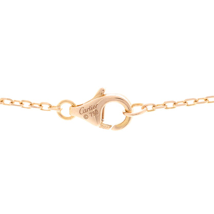 Cartier 18K Pink Gold Pink Tourmaline C De Cartier Pendant Necklace 4 of 5