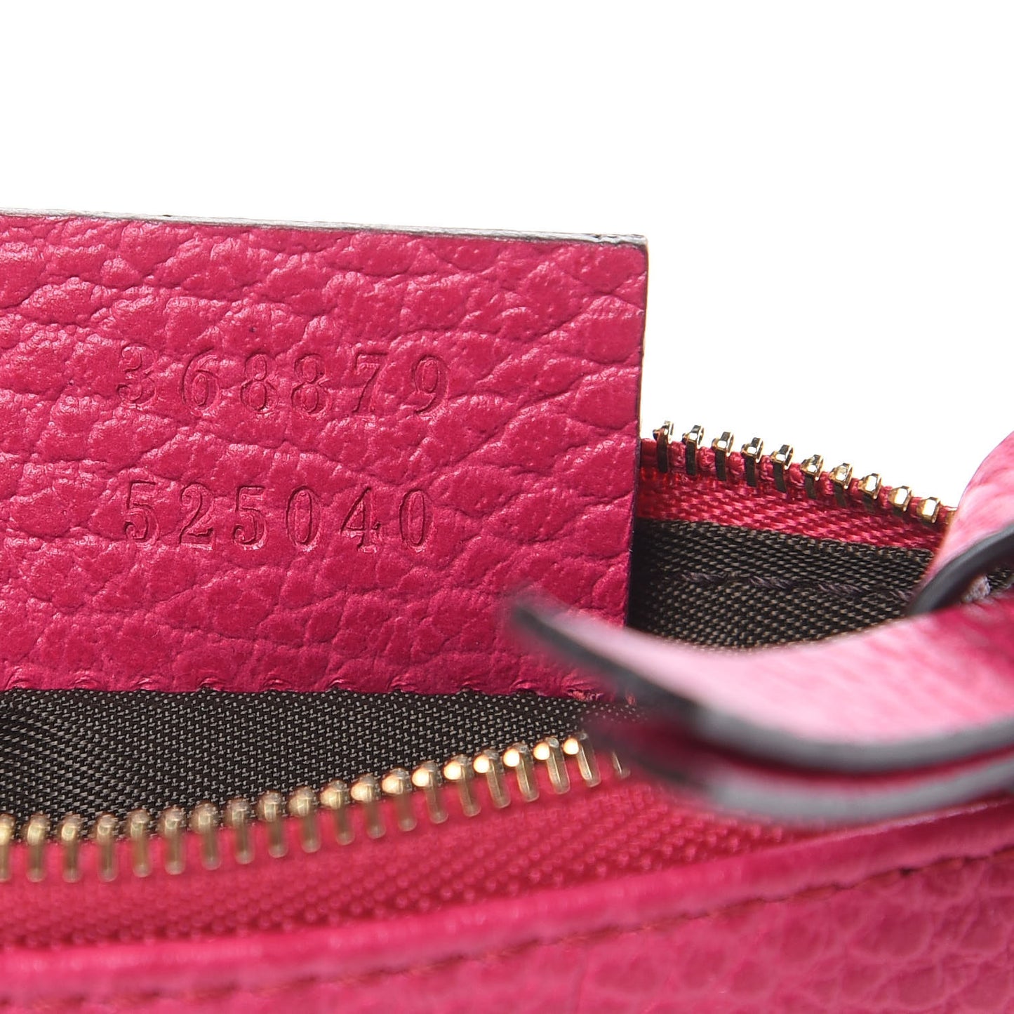 Dollar Calfskin Swing Key Case Blossom