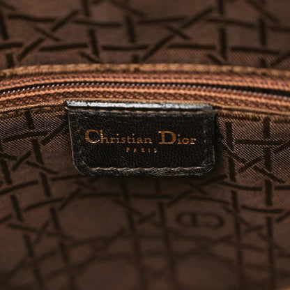 Christian Dior Lambskin Cannage Large Lady Dior Brown 6 of 10