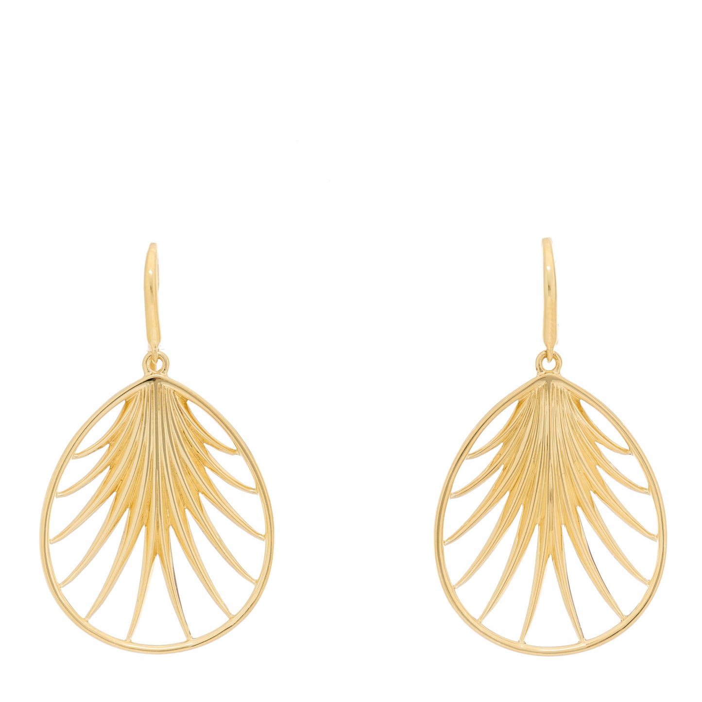18K Yellow Gold Paloma Picasso Villa Paloma Palm Earrings