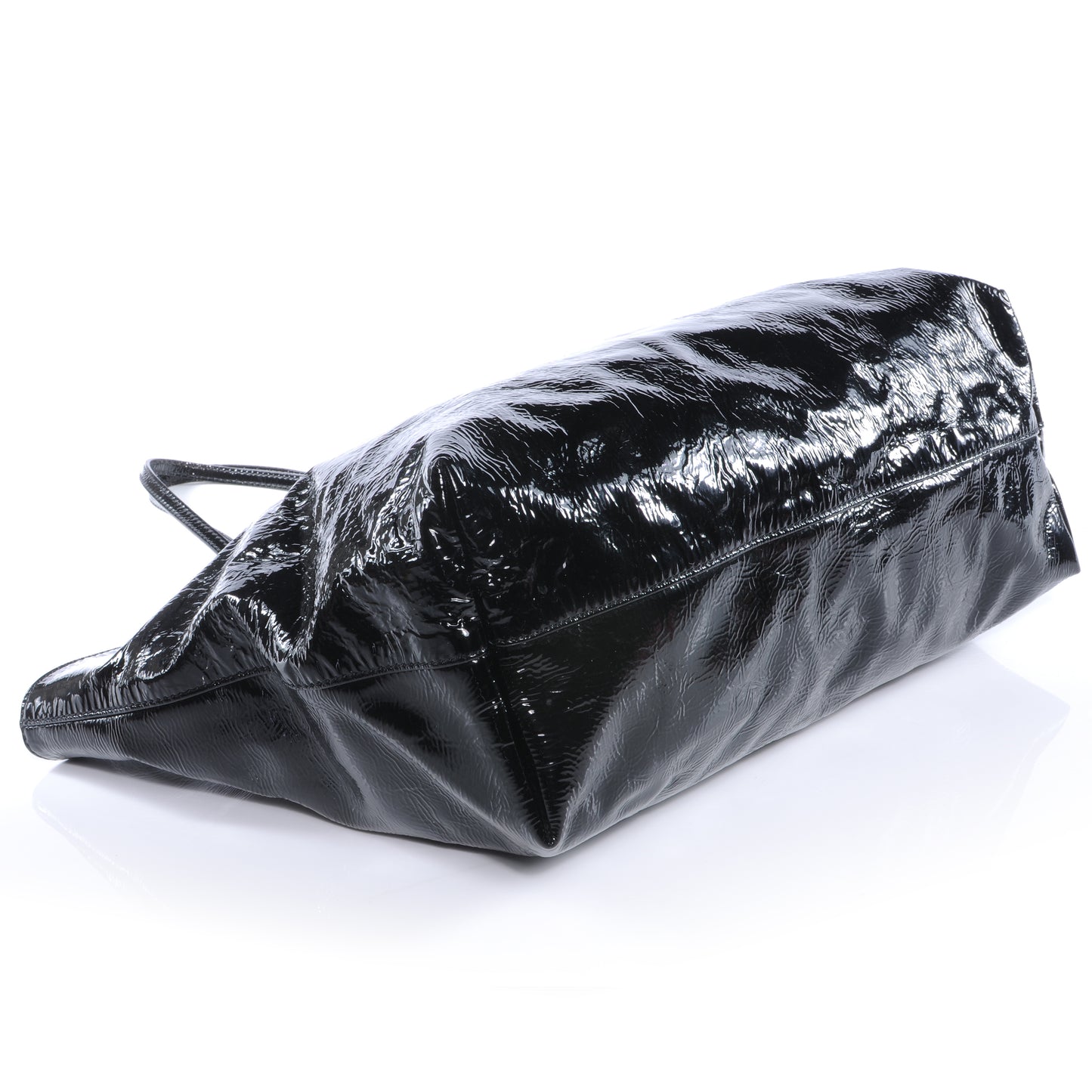 Patent Tote Black