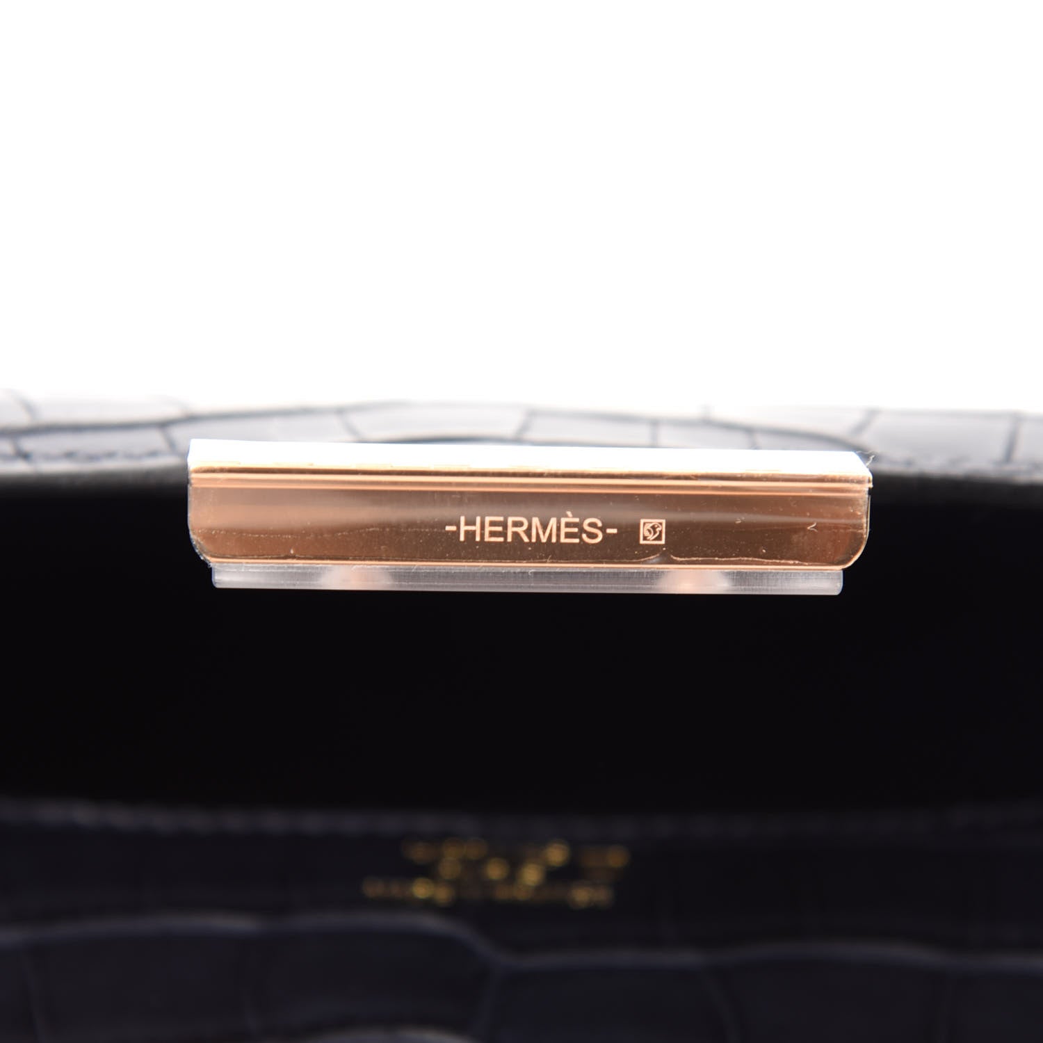 Hermes Matte Alligator Constance 18 Bleu Indigo 11 of 21