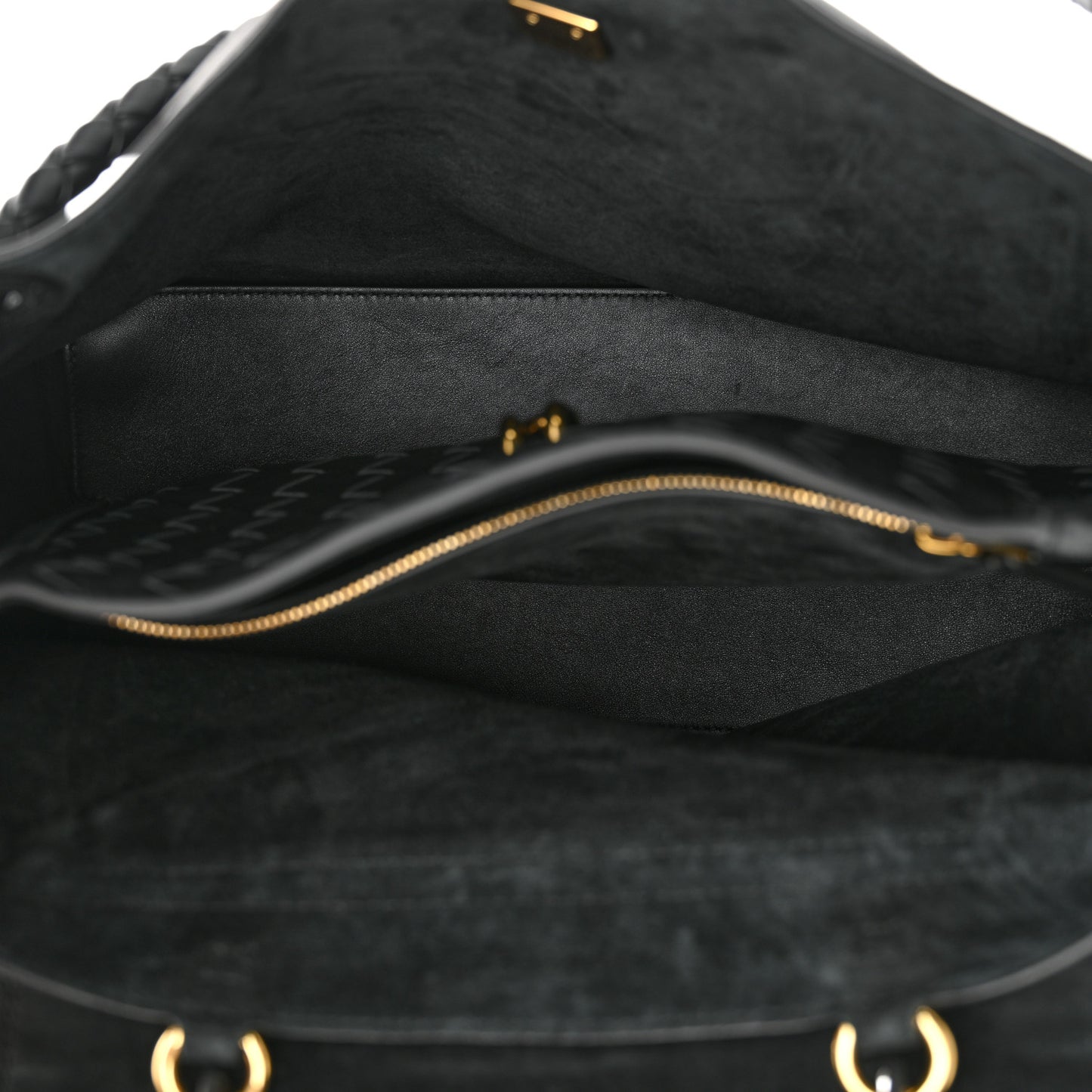 Silky Calfskin Medium Ciao Ciao Black