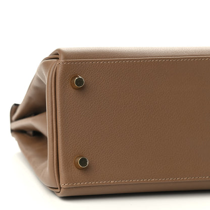 Hermes Evercolor Kelly Retourne 28 Beige De Weimar 9 of 11