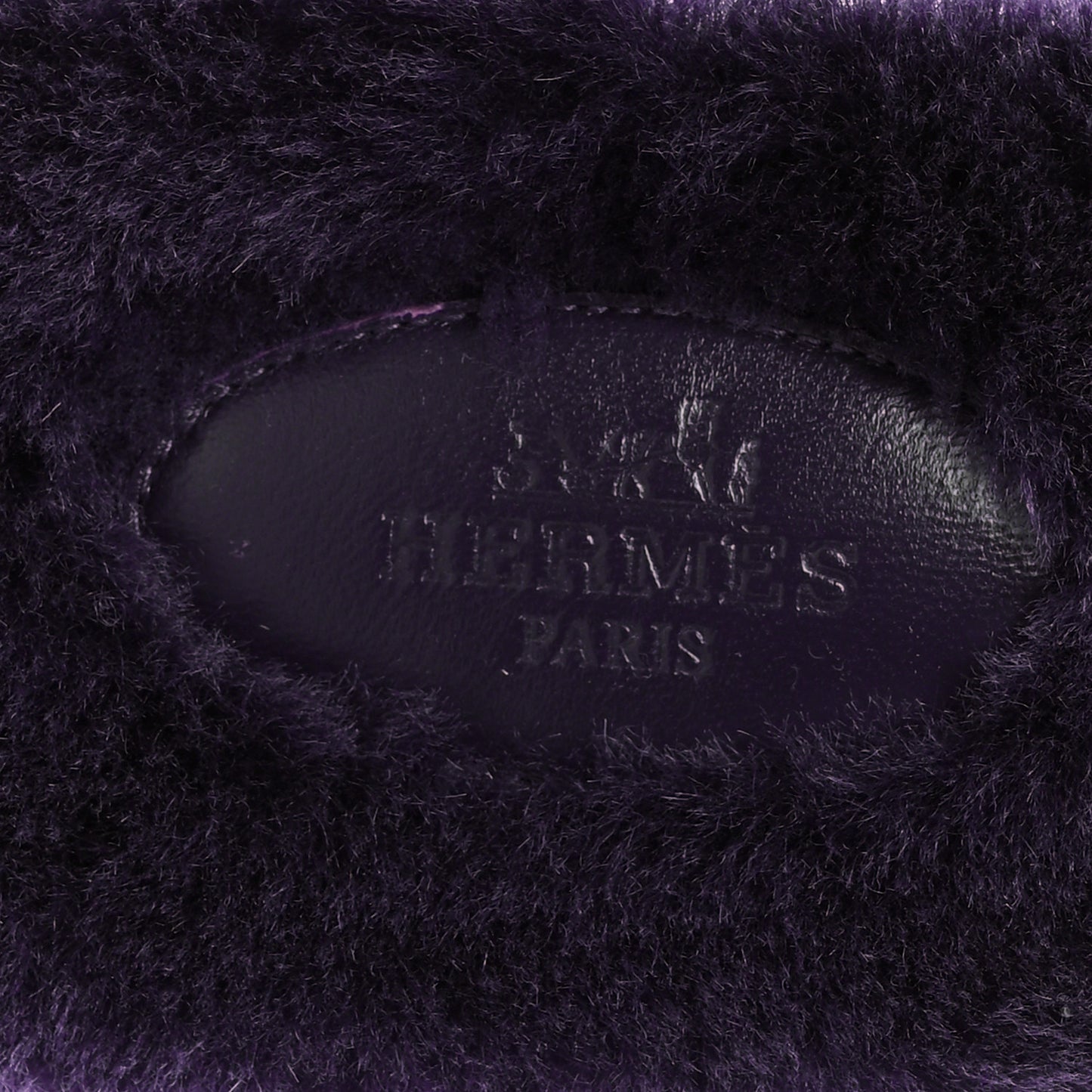 Woolskin Oran Sandals 38.5 Violet Fonce