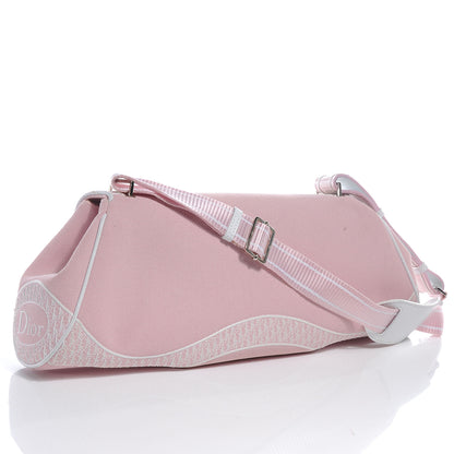 Christian Dior Canvas and Rubber Pink Bag 3 of 10