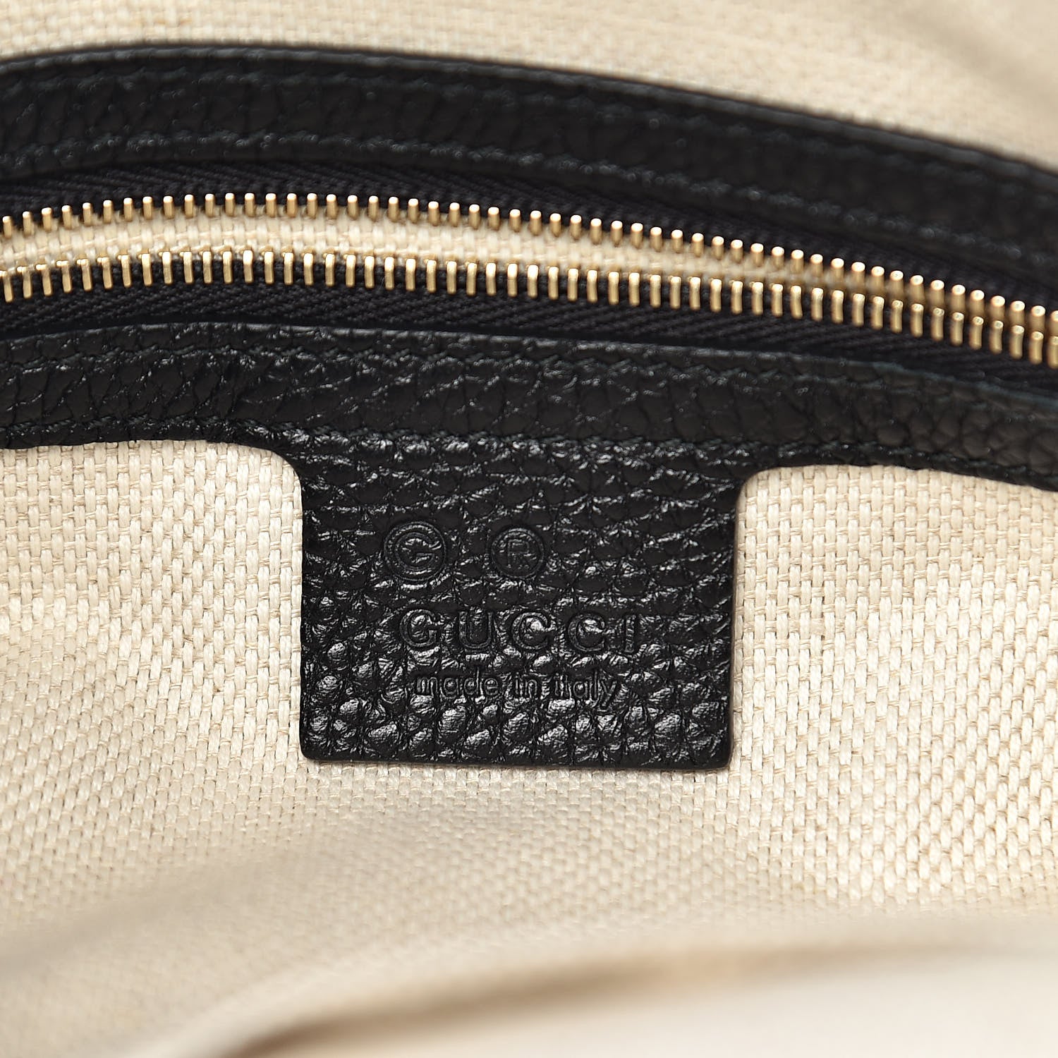 Gucci Pebbled Calfskin Large Soho Hobo Black 6 of 10