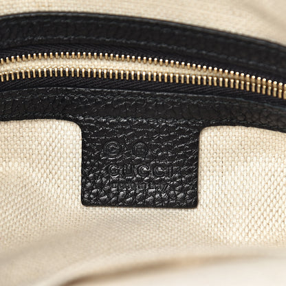 Gucci Pebbled Calfskin Large Soho Hobo Black 6 of 10