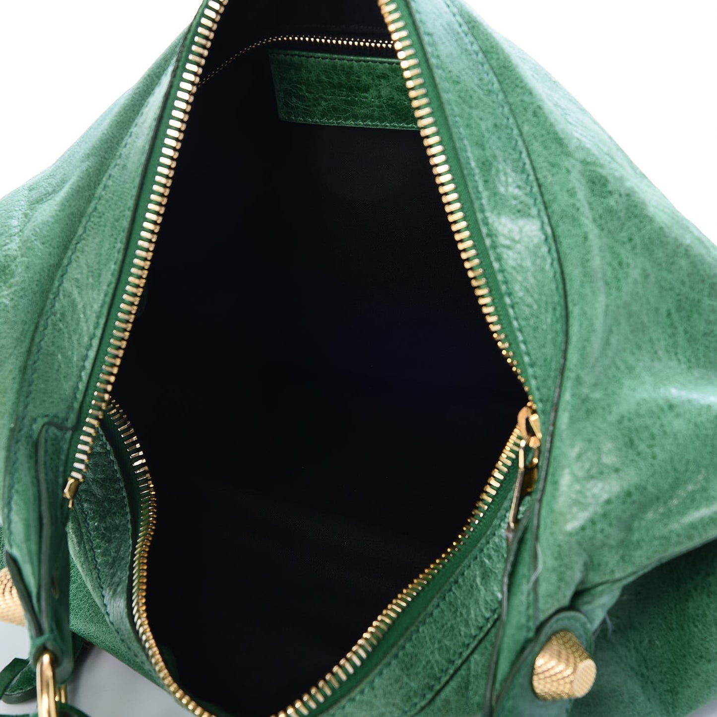 Chevre Giant 21 Gold Hardware Hobo Vert Gazon