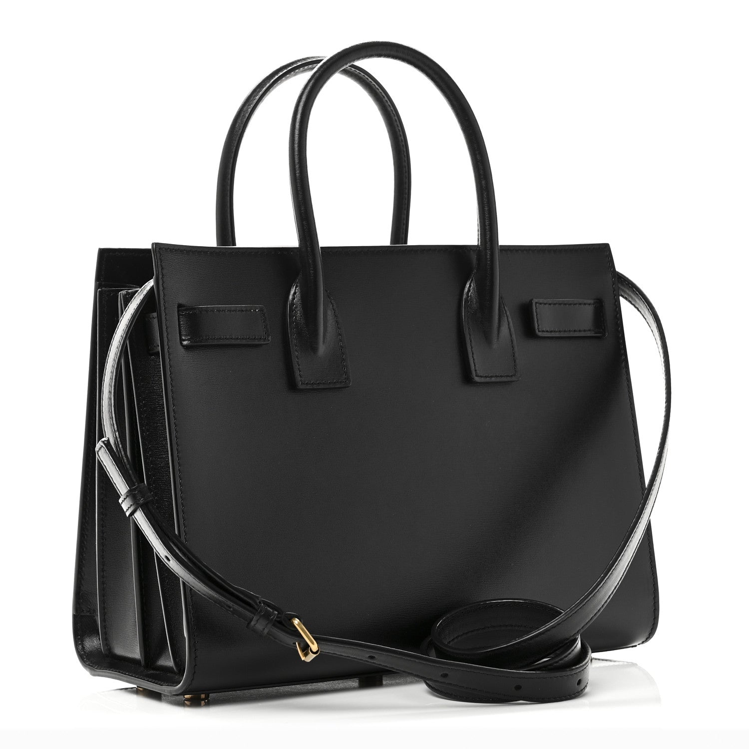 Saint Laurent Calfskin Baby Sac De Jour Black 3 of 9