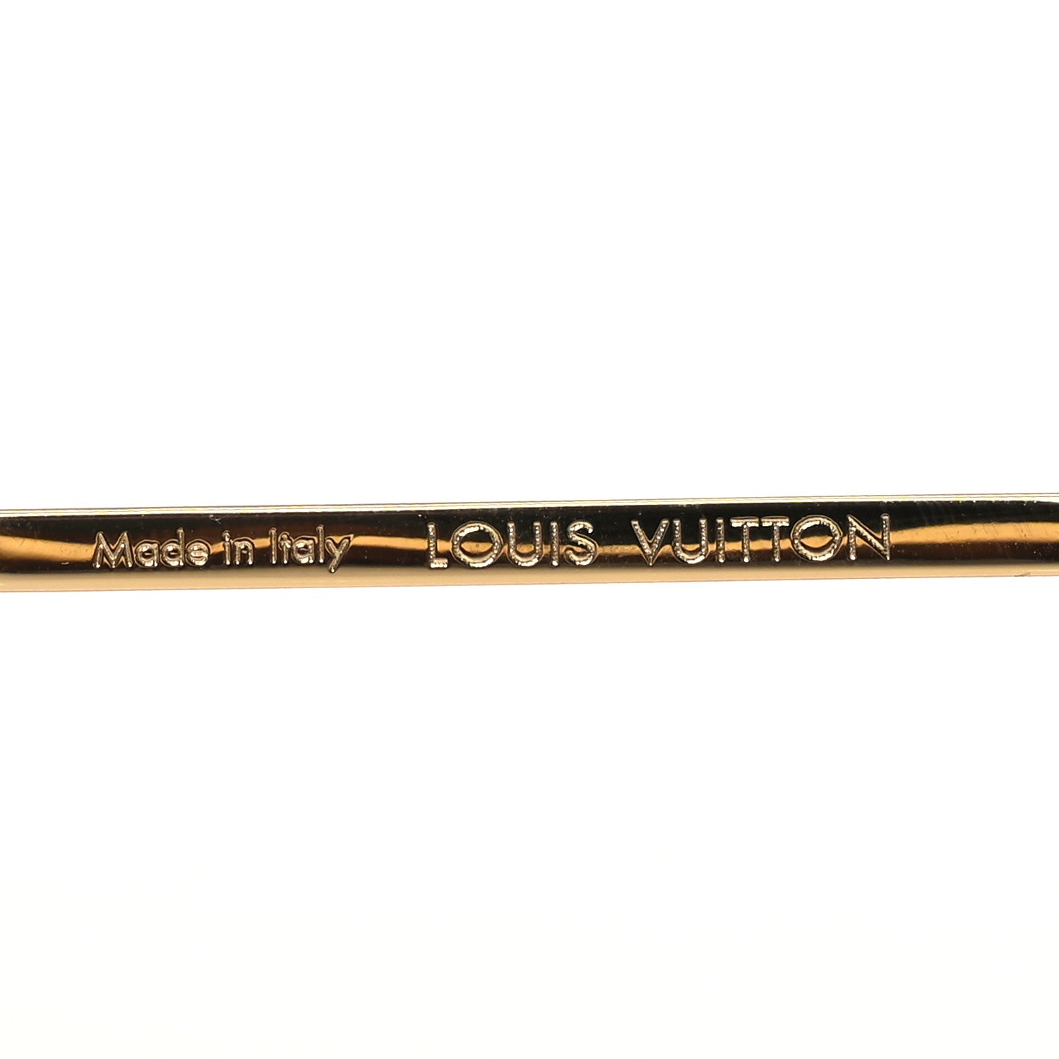 Louis Vuitton Grease Mask Sunglasses Z1045W Gold 5 of 8