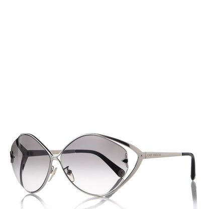 Louis Vuitton Laurel Round Sunglasses Z0411U Silver 1 of 7