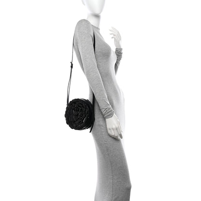 Valentino Garavani Nappa Atelier 03 Rose Edition Round Crossbody Bag Black 2 of 9