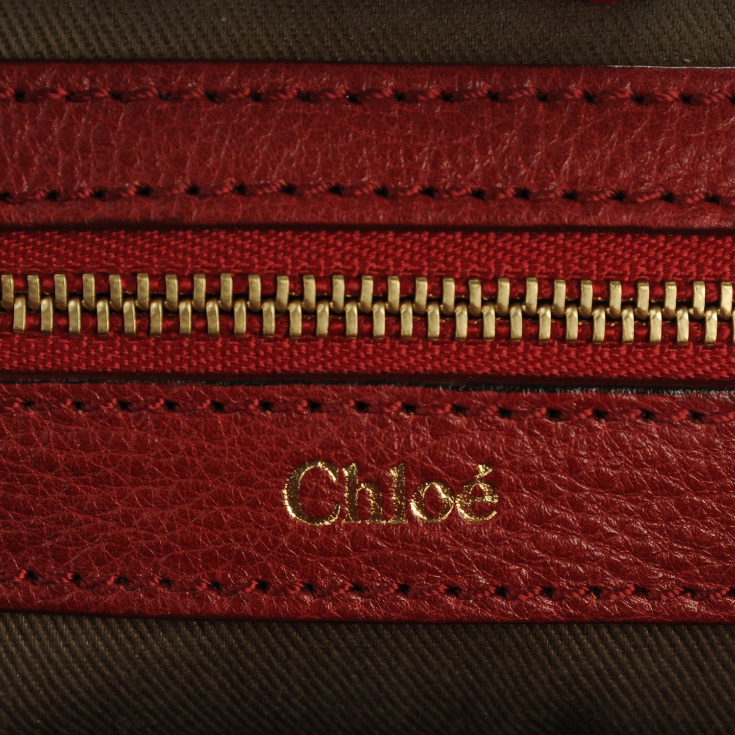 Chloe Python Sally Flap Bag Red 7 of 11