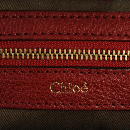 Chloe Python Sally Flap Bag Red 7 of 11