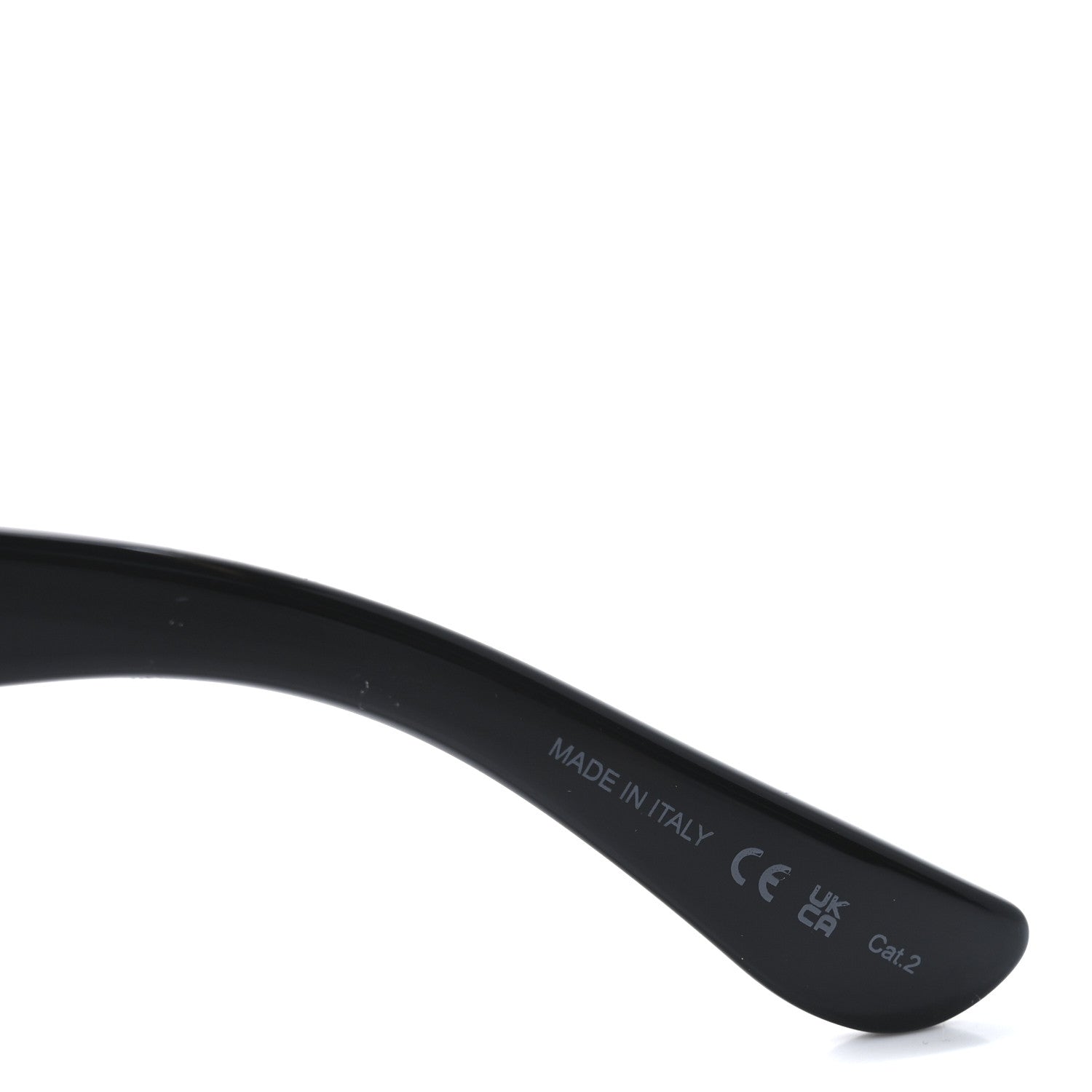 Saint Laurent Acetate Square SLM9 002 Sunglasses Black 7 of 8