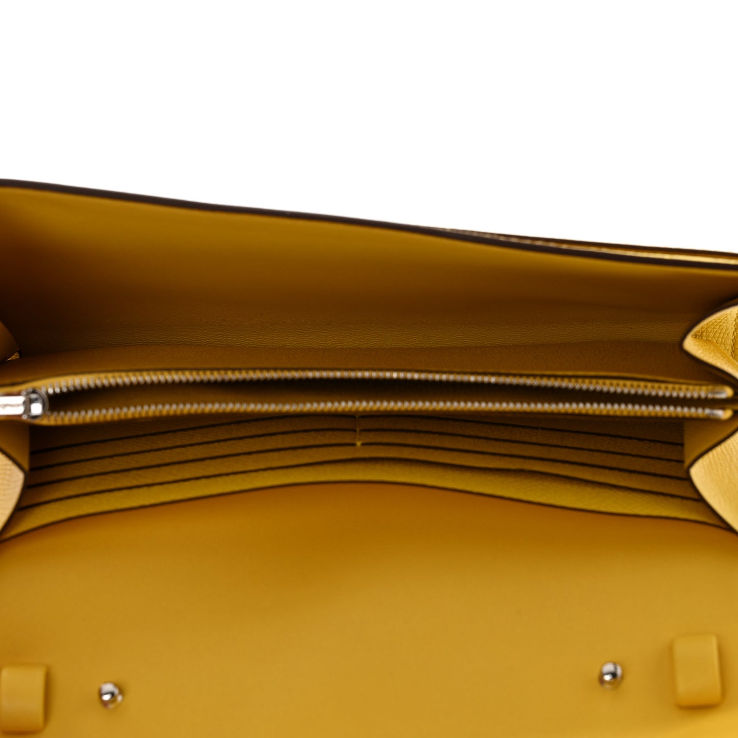 Epsom Constance Long Wallet To Go Wallet Jaune de Naples