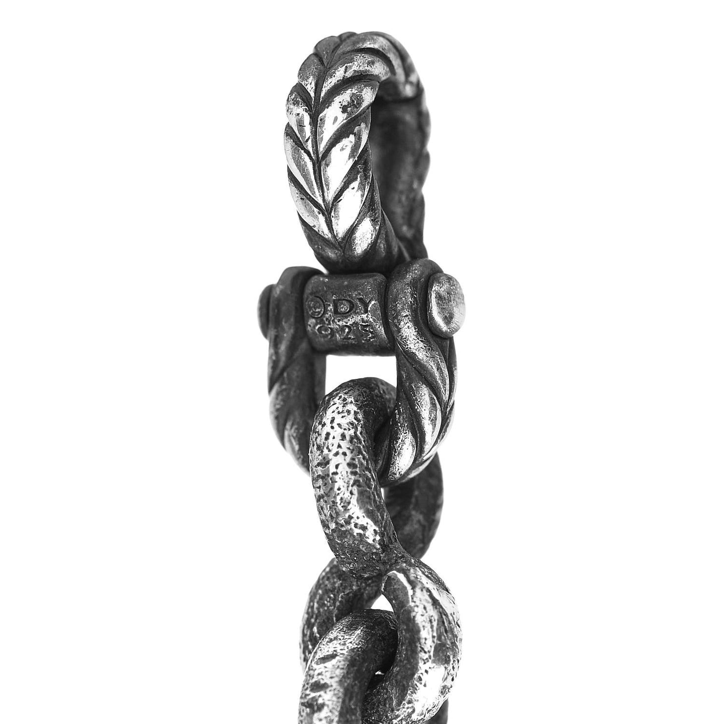 Sterling Silver Petrvs Lion Link Bracelet