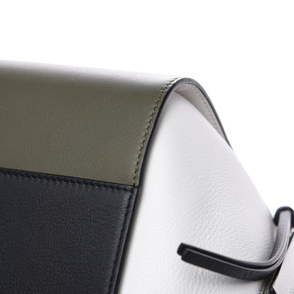 Loewe Calfskin Medium Hammock Shoulder Bag Khaki Green Soft White 9 of 11