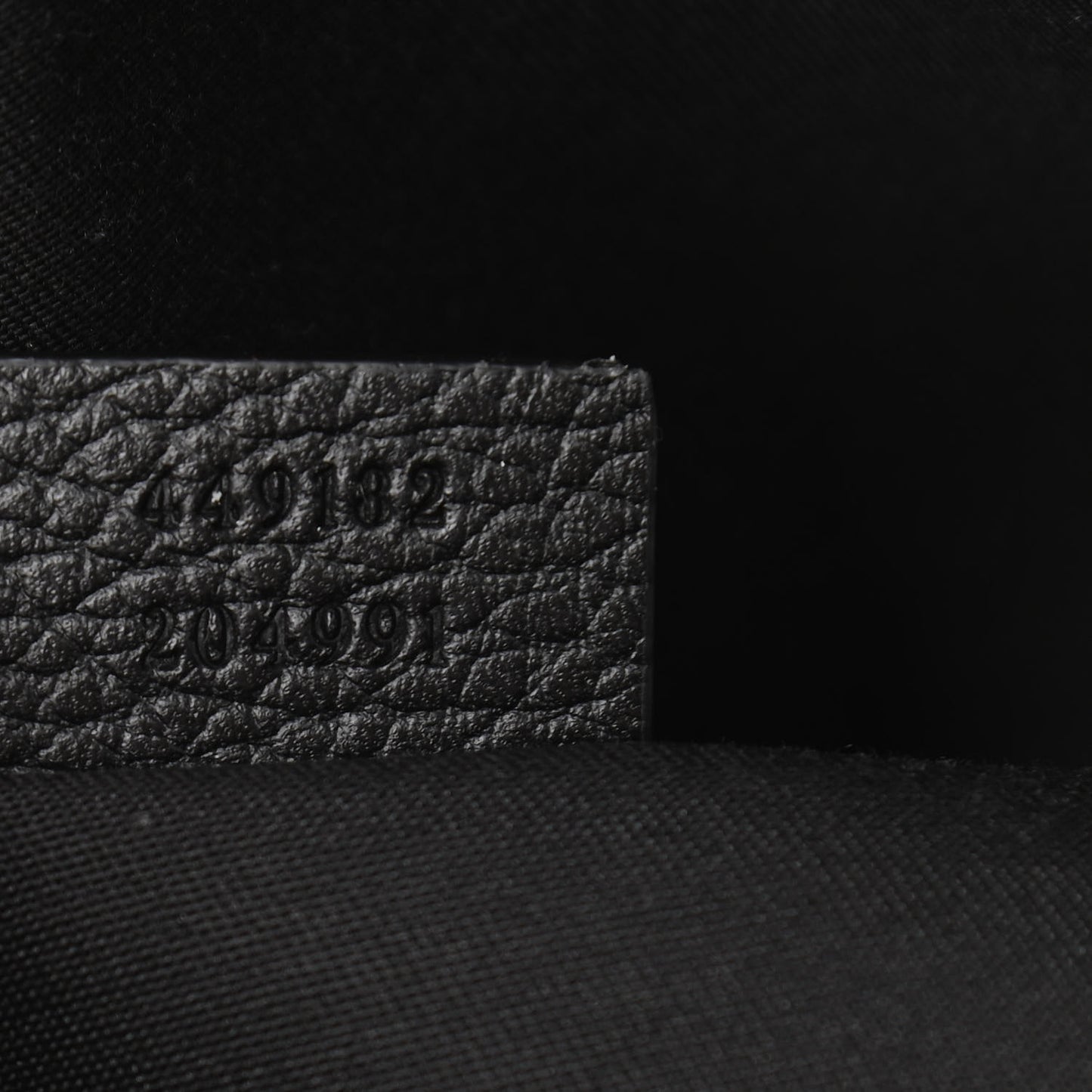 Nylon Monogram Fanny Pack Belt Bag Black