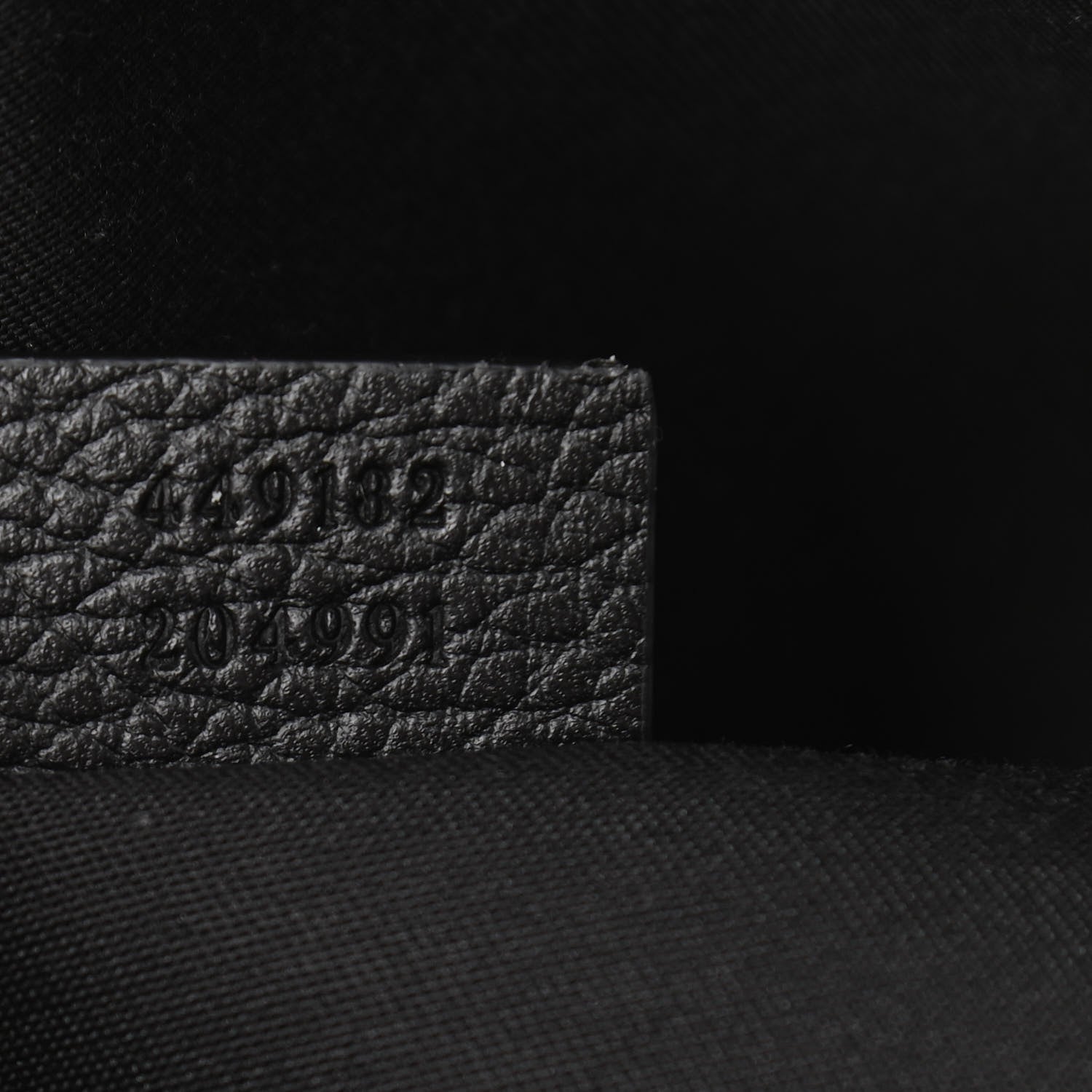 Gucci Nylon Monogram Fanny Pack Belt Bag Black 7 of 10