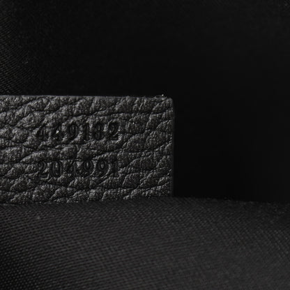 Gucci Nylon Monogram Fanny Pack Belt Bag Black 7 of 10
