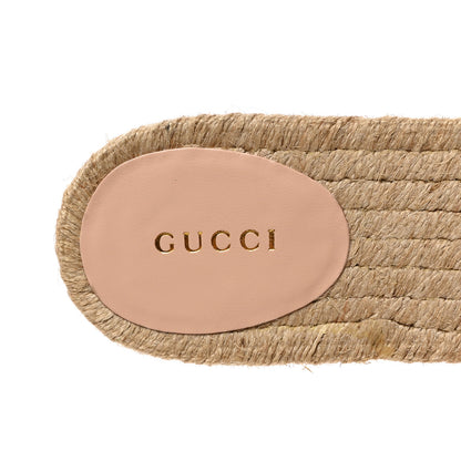 Gucci Linen Psychedelic Mini GG Monogram Slide Sandals 41 Multicolor 7 of 9