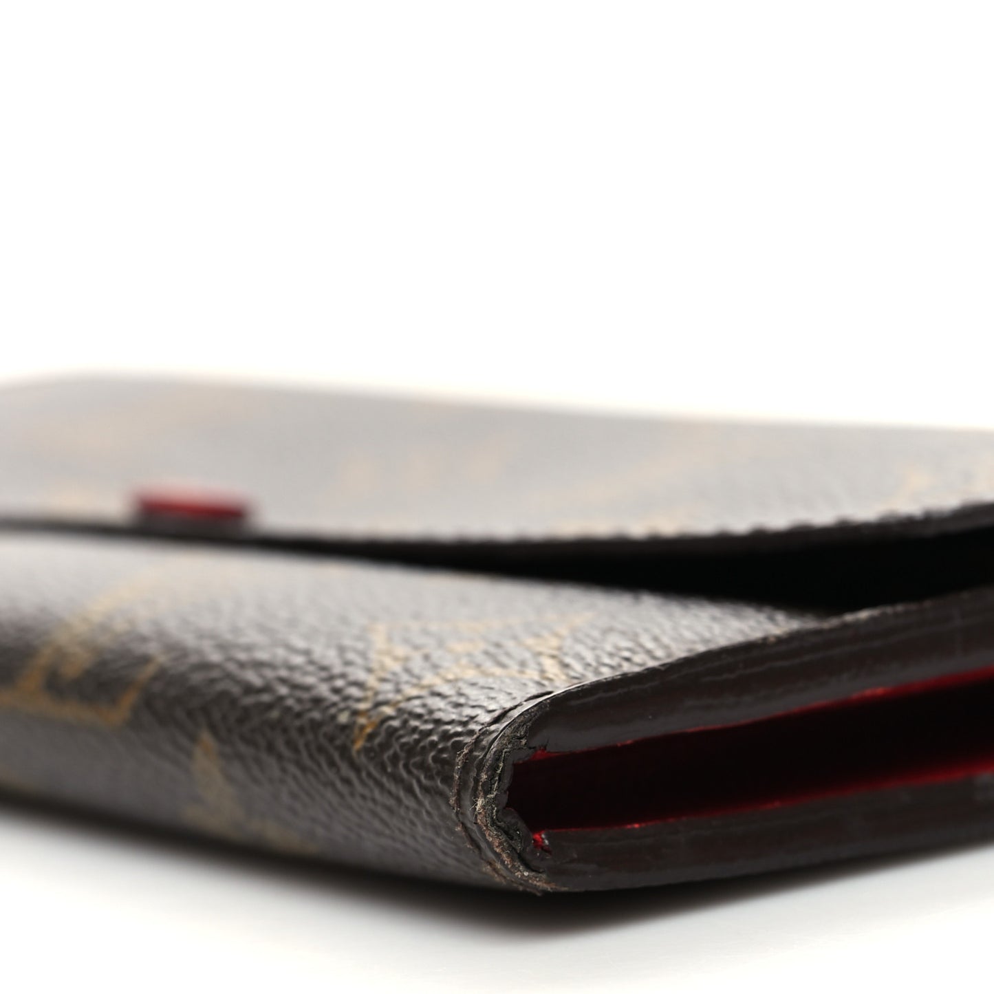 Monogram Emilie Wallet Rouge