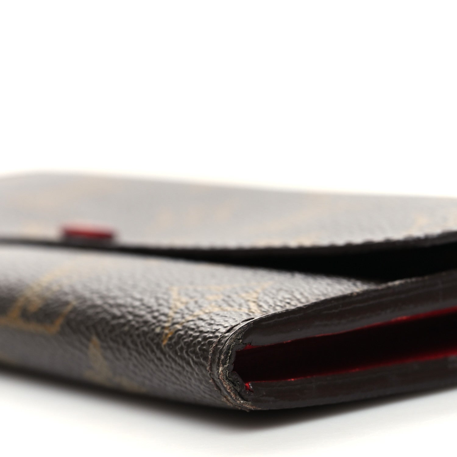 Louis Vuitton Monogram Emilie Wallet Rouge 10 of 13