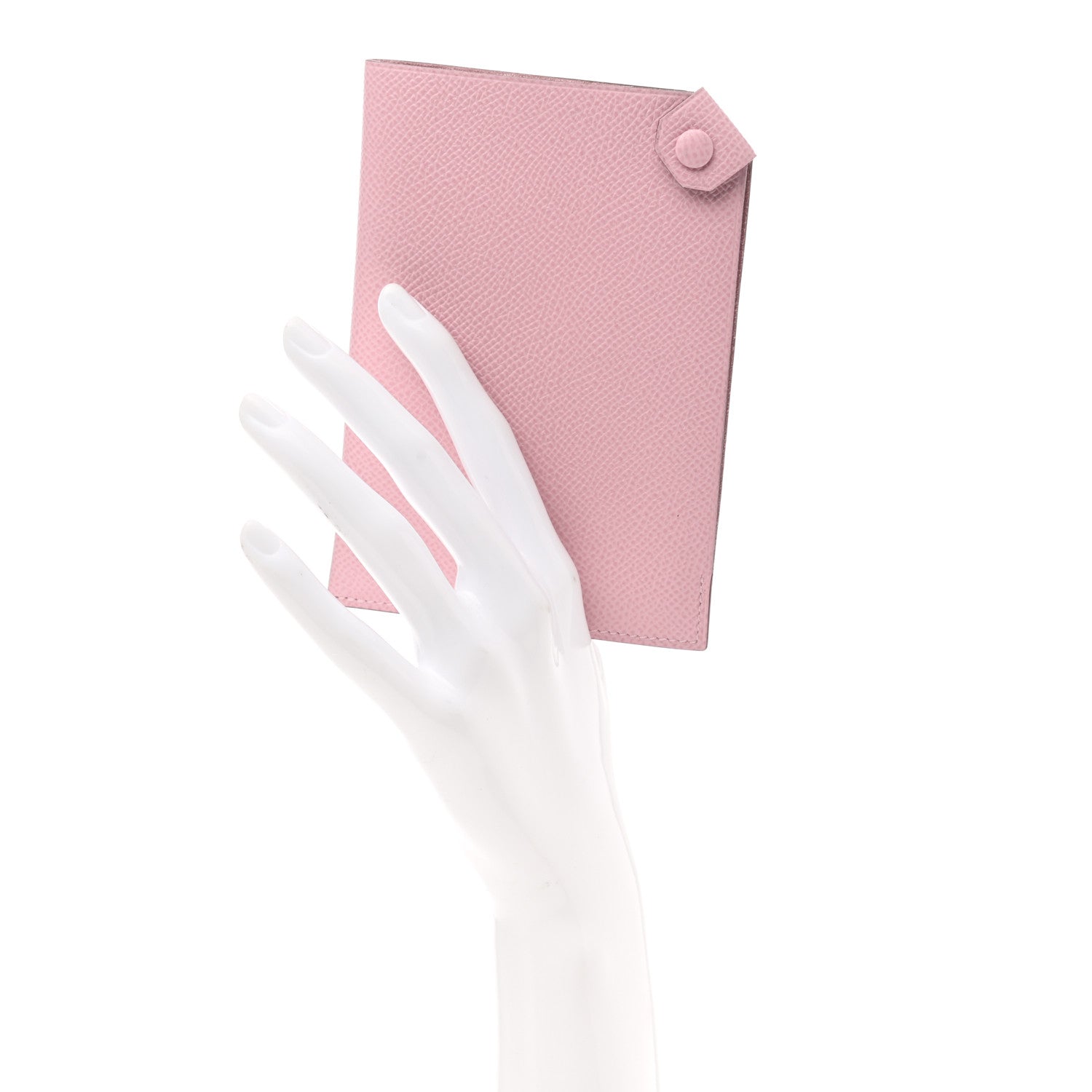 Hermes Epsom Tarmac PM Passport Holder Mauve Sylvestre 2 of 6