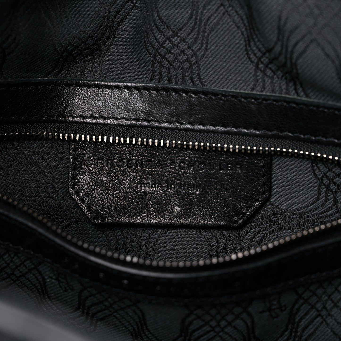 Lambskin PS1 Tote Black