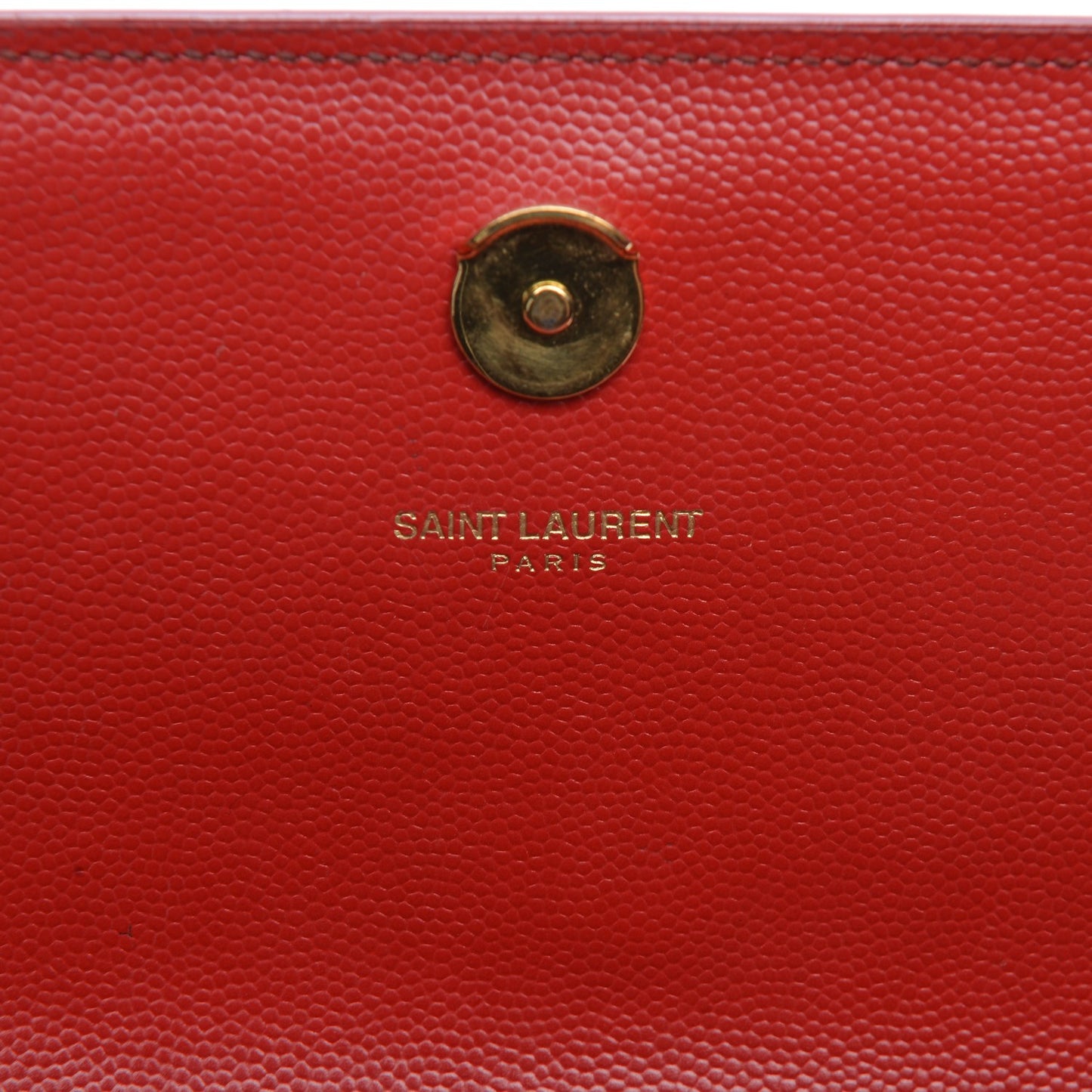 Grain De Poudre Small Classic Monogram Satchel Vermillion