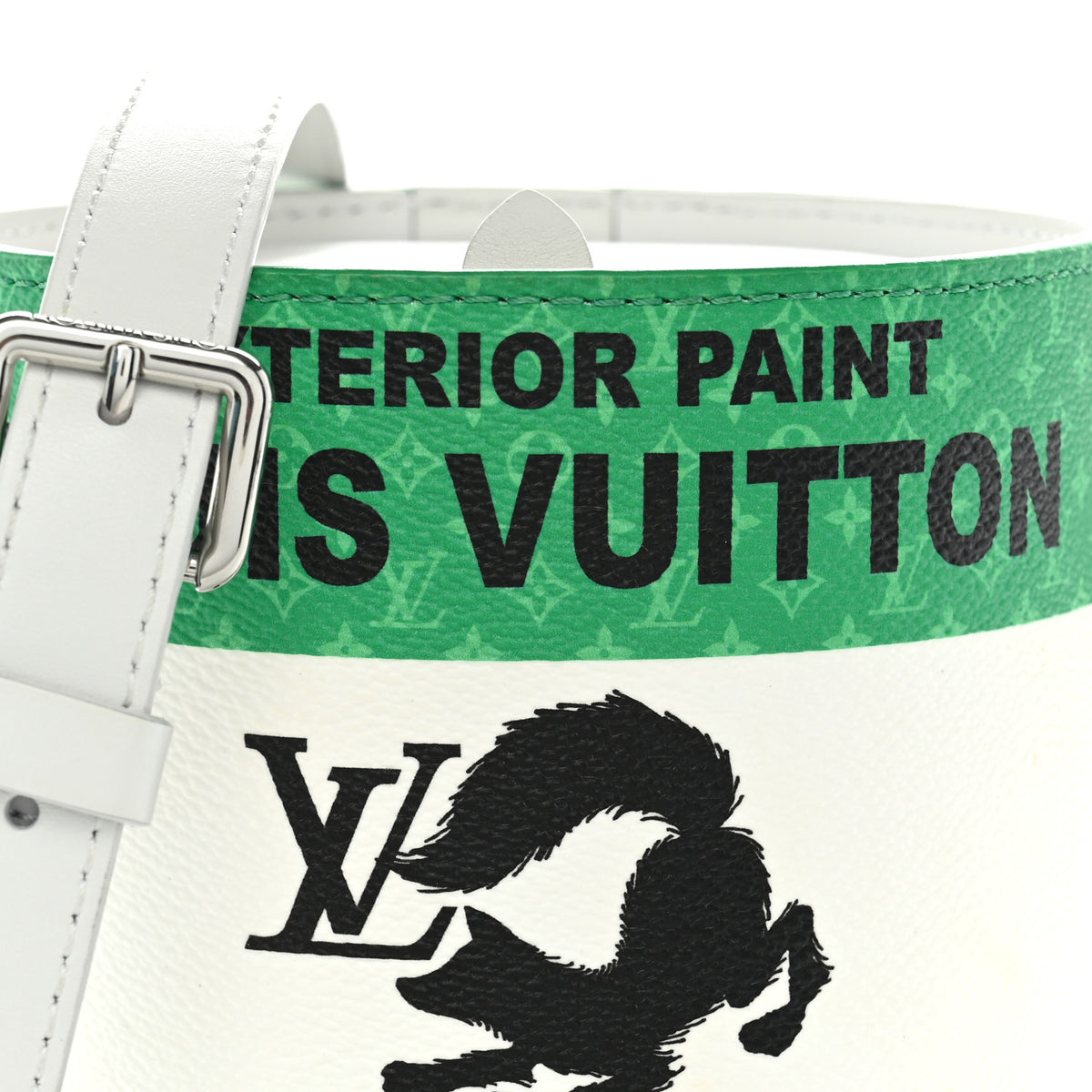Monogram LV Paint Can Green