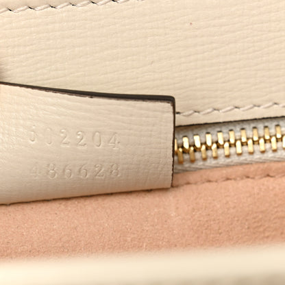 Gucci Azalea Calfskin Horsebit 1955 Shoulder Bag Mystic White 7 of 11