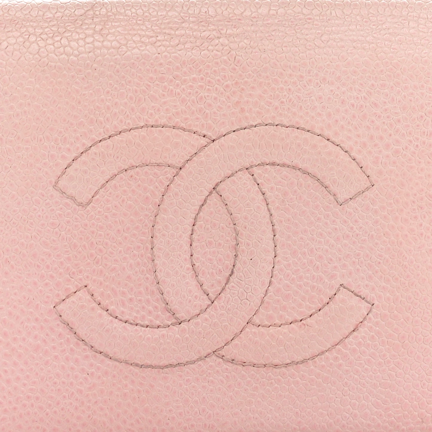 Caviar Timeless CC Yen Wallet Pink