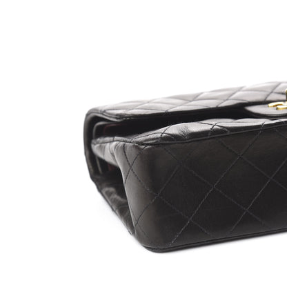 Chanel Lambskin Quilted Small Double Flap Black 9 of 14