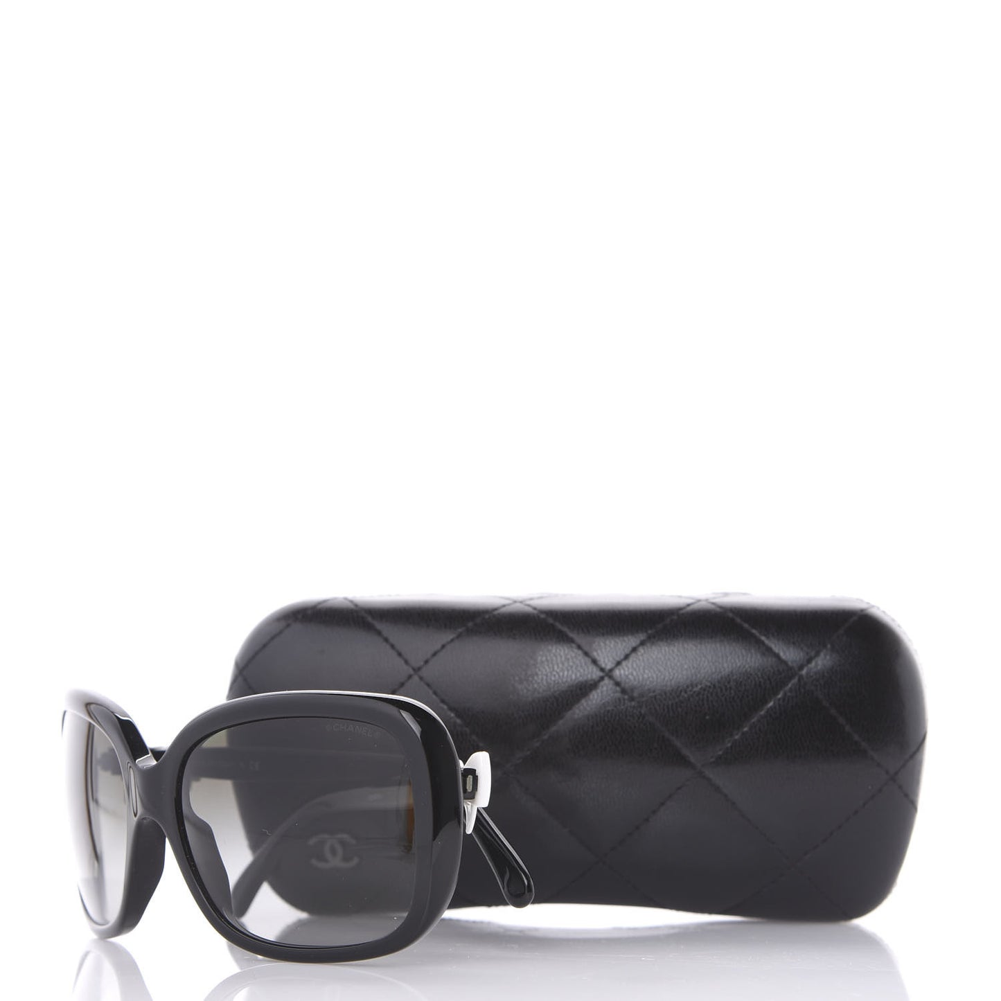 CC Bow Sunglasses 5171 Black White