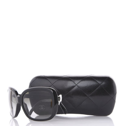 Chanel CC Bow Sunglasses 5171 Black White 8 of 8