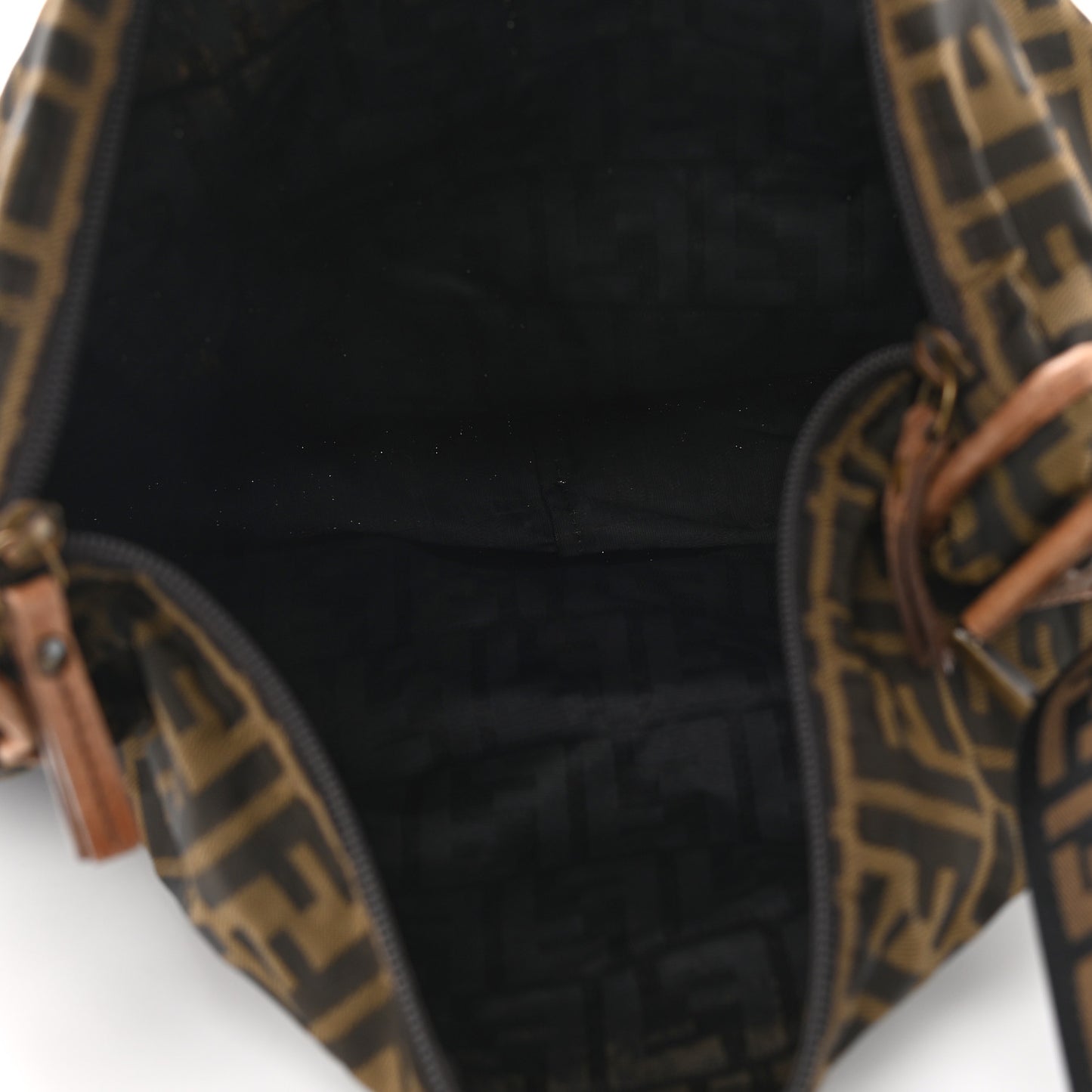 Zucca Vitello Patchwork Shoulder Flap Bag Tobacco Sabbia