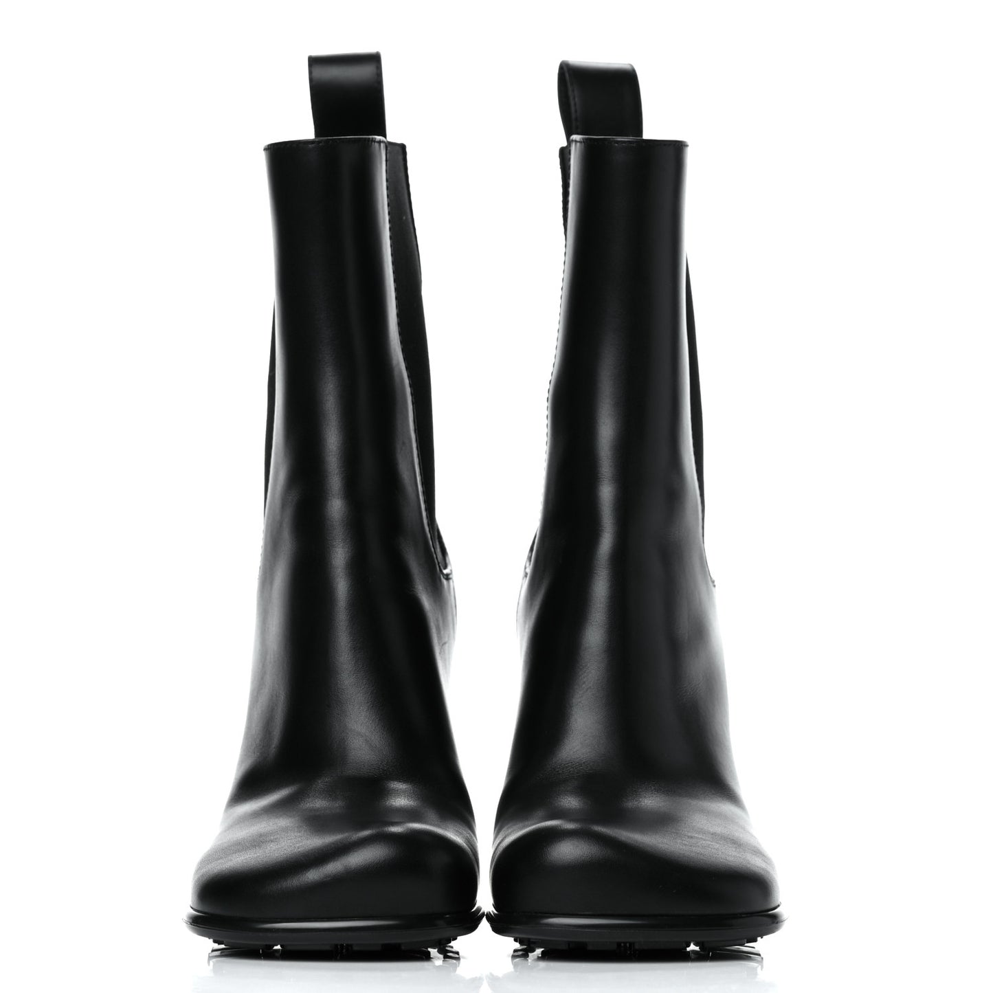 Calfskin Storm Chelsea Boots 38 Black