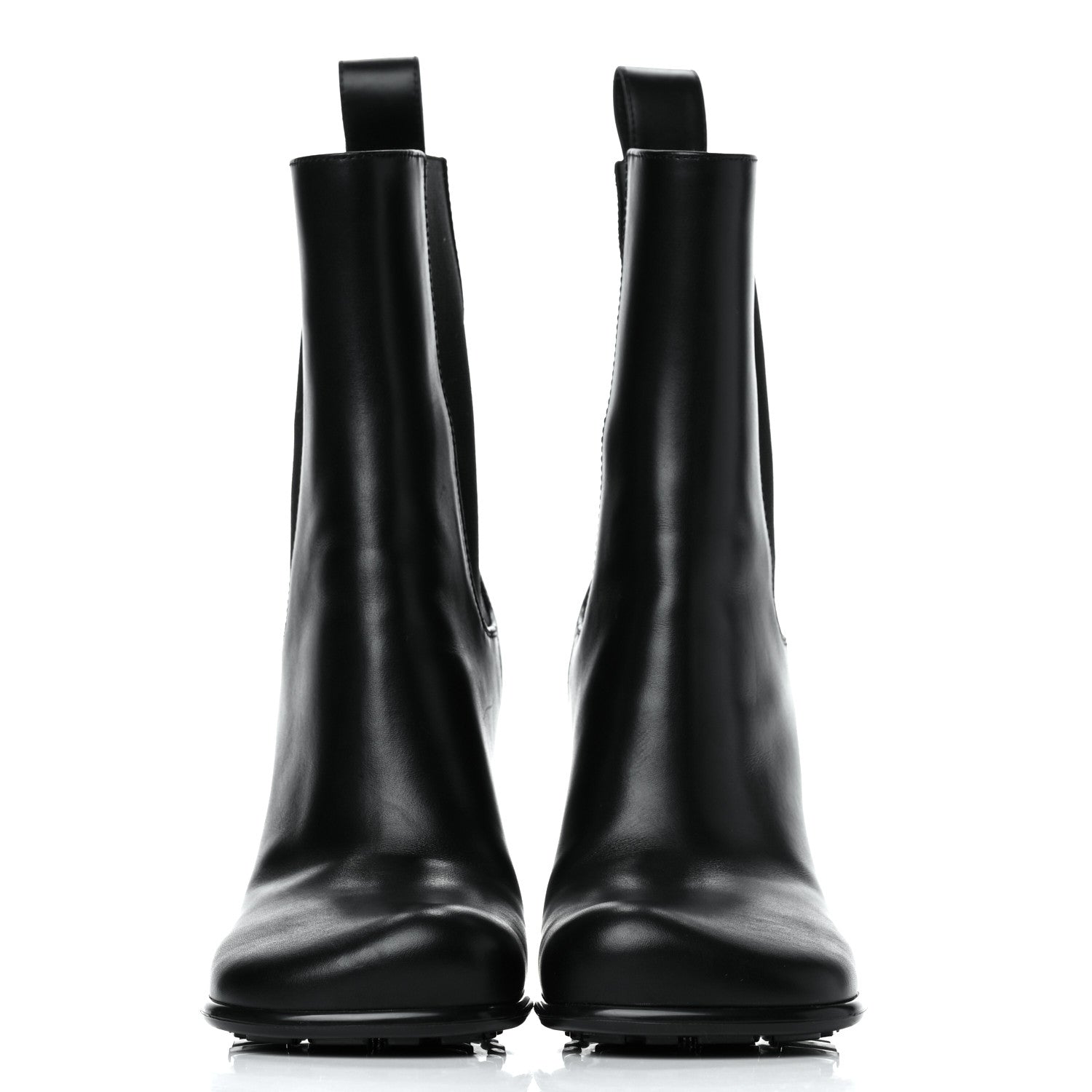 Bottega Veneta Calfskin Storm Chelsea Boots 38 Black 2 of 11