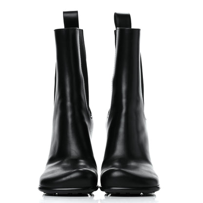 Bottega Veneta Calfskin Storm Chelsea Boots 38 Black 2 of 11