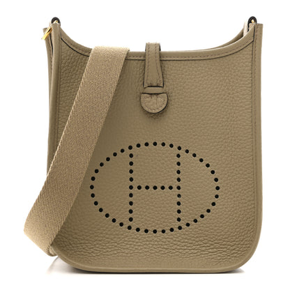 Hermes Taurillon Clemence Evelyne TPM Beige Marfa 1 of 11