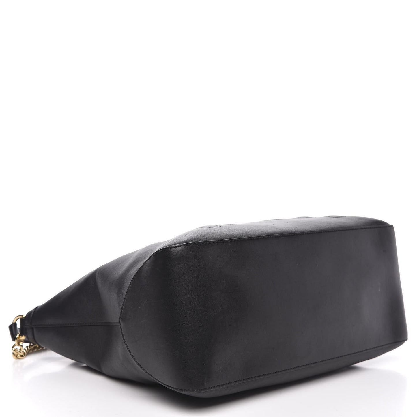 Apollo Calfskin GG Dadini Embroidered Large Hobo Black