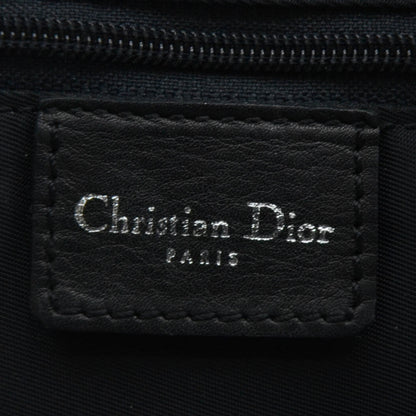 Christian Dior Leather Perforated Hobo Black 9 of 11