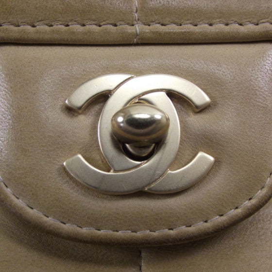 Chanel Lambskin East West Chocolate Bar Classic Flap Beige 12 of 12