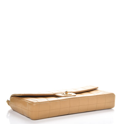 Chanel Lambskin East West Chocolate Bar Flap Beige 4 of 7