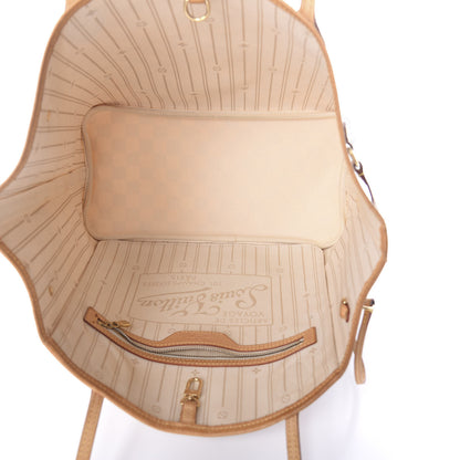 Louis Vuitton Damier Azur Neverfull MM 5 of 9