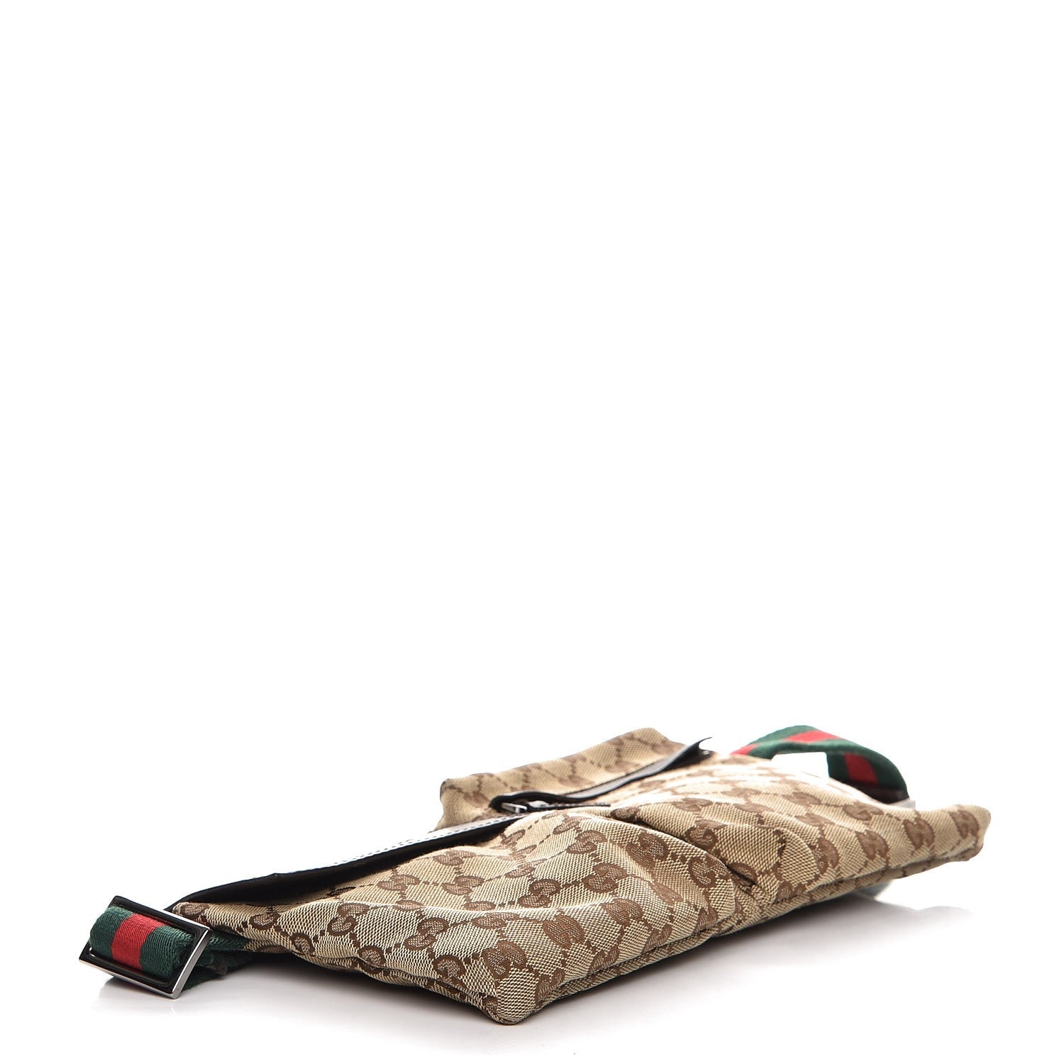 Gucci Monogram Web Belt Bag Dark Brown 4 of 8