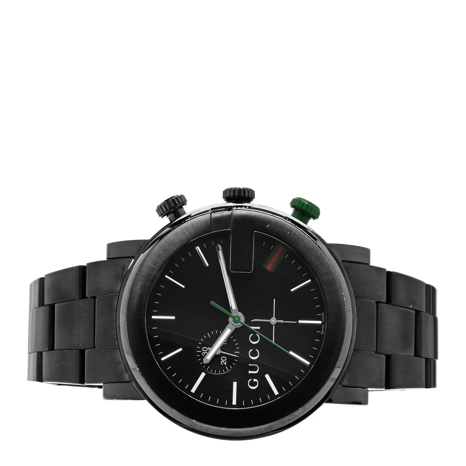 Gucci PVD Stainless Steel 44mm 101M G-Chrono Quartz Watch Black 2 of 4